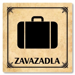 Zavazadla, 100x100mm, pergamen, Nebraska